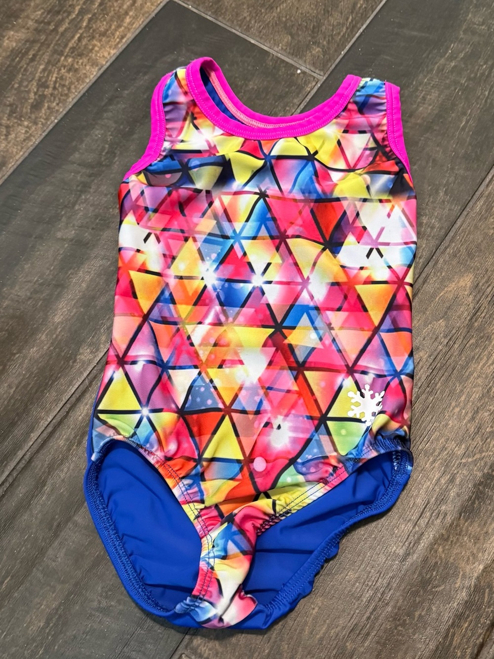 EUC Snowflake Designs Leotard